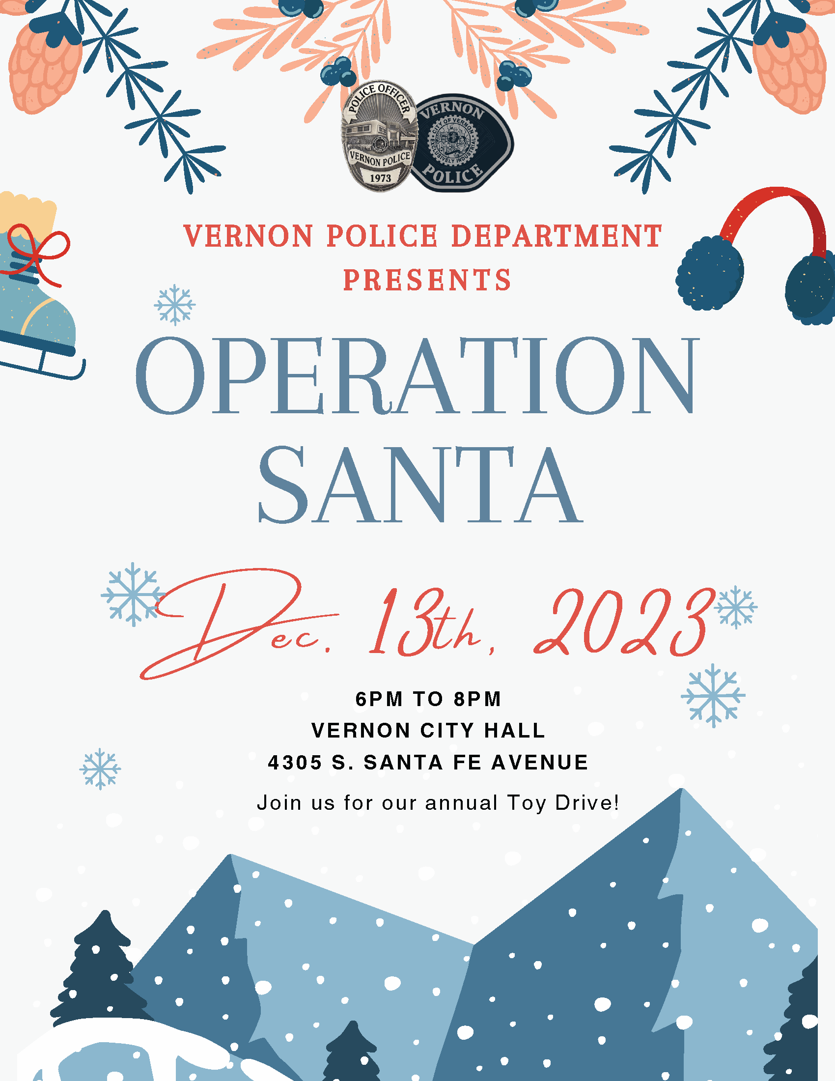 Operation Santa Flyer 2023