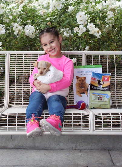 Girl & Dog