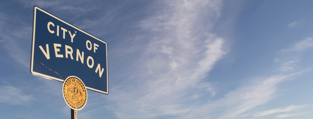 City of Vernon Sign